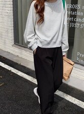 春季新品·华夫格纯色卫衣，女装卫衣/绒衫，Hello Tina