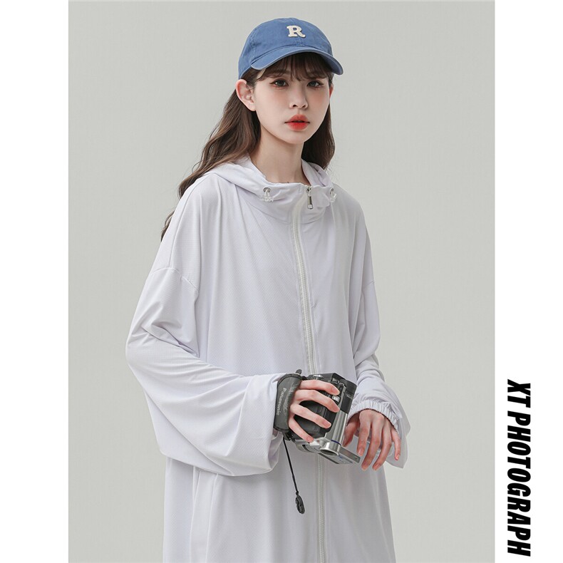 中性！2025年夏季新款防晒衣宽松大码防晒服女C213-23050-P58，女装防晒衣，电商C213(原B265)