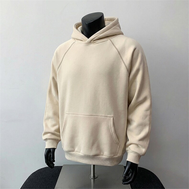 改华棉拼接走线连帽卫衣【现货】C403A-T89-特P45，男装卫衣，电商C403A