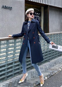 风衣外套图片