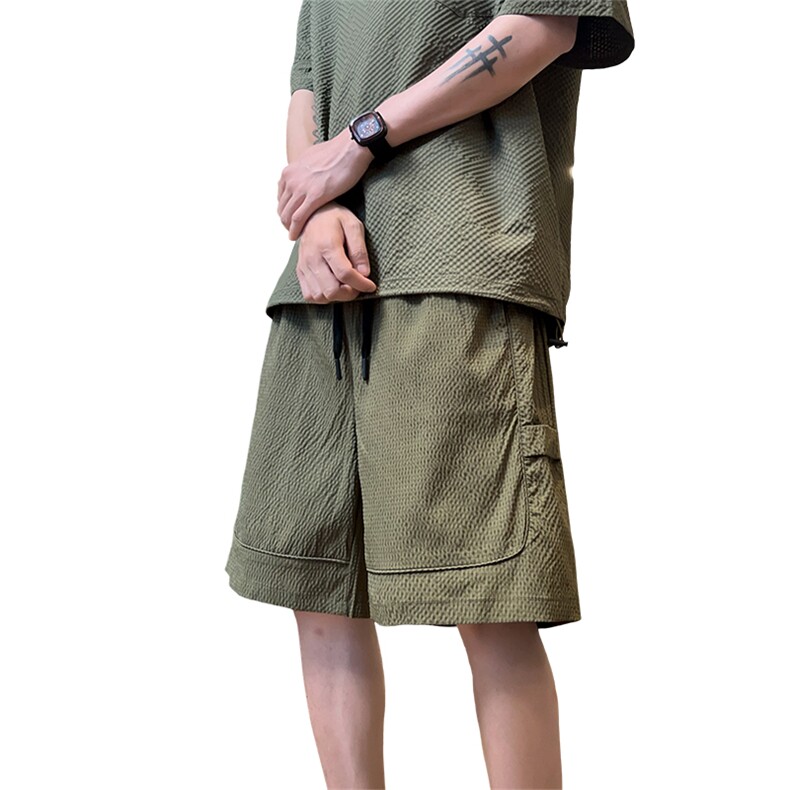 量大优供视频泡泡纱速干短裤男XH75-特P25,男装牛仔裤,电商B367