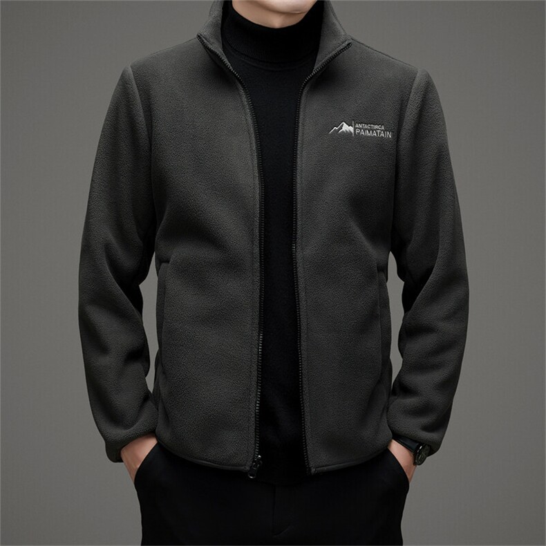 三合一冲锋衣男2025新款秋冬季新款加绒加厚外套爸爸装连帽登山服,男装夹克,电商B212（原钱塘6029）