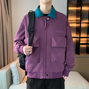 现货 春季新款工装夹克男飞行员美式上衣外套A02513-P75图片