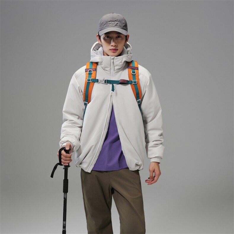 得物潮流高品质冬季连帽加绒加厚棉衣撞色棉服外套MY5568-P95,男装棉衣,星座610B-1