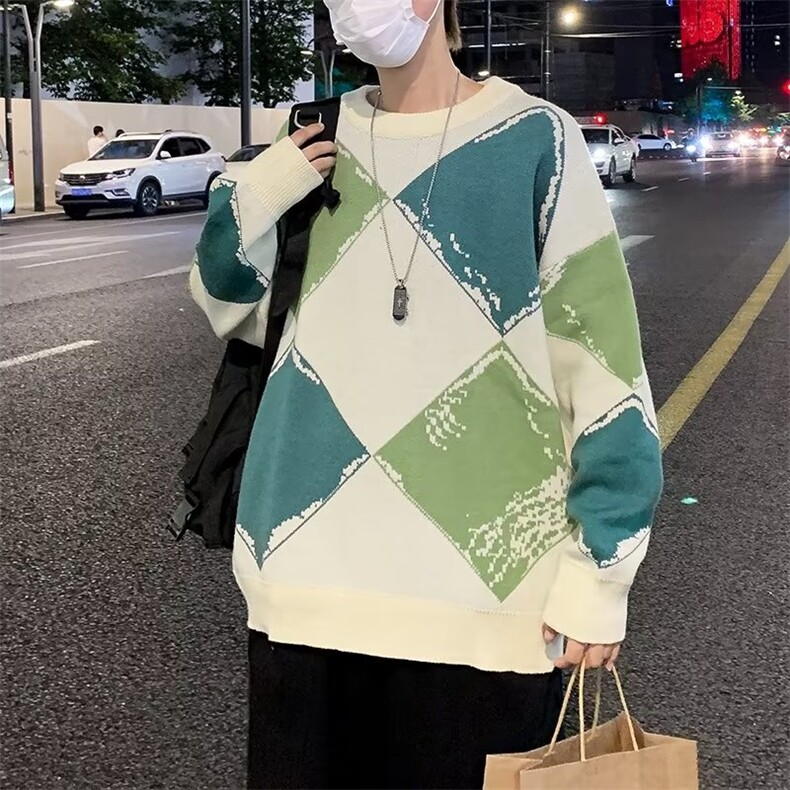 男秋冬季新款潮韩版百搭情侣毛衣针织衫外套GM28P42,男装针织衫/毛衣,星座1116-2