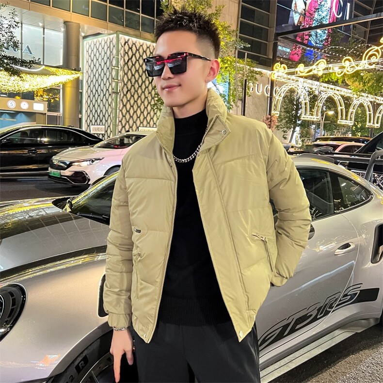 秋冬新款潮流男士棉衣防寒上衣外套休闲商务轻奢棉衣,男装棉衣,星座1013