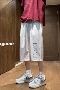 冰丝七分裤男大码速干短裤男五分裤 酒店风风格 QK72398-P25图片