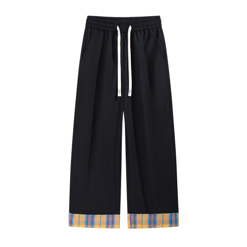 KP930/P30休闲裤男港风个性大码宽松潮男百搭长裤子运动直筒裤,男装休闲裤,星座1204