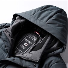 中老年羽绒服男中长款爸爸冬装休闲外套中年男士QLMF8239-P305,男装羽绒服,电商B212（原钱塘6029）