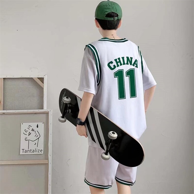 夏季青年运动套装男韩版潮流宽松短袖短裤篮球服两件套TZ122-p36,男装休闲套装,星座1008