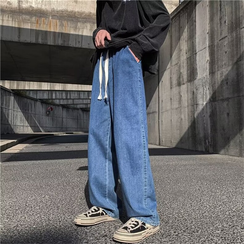 牛仔裤男秋季潮大码休闲裤子NT286P35,男装牛仔裤,星座1116-2