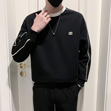 WY6620常规P5878加绒P68控88无头风店主风圆领卫衣，男装卫衣，电商B340