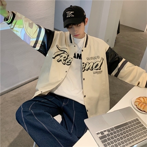 现货2025男春装新款百搭情侣棒球服夹克外套/A338-1 WT27 P85图片