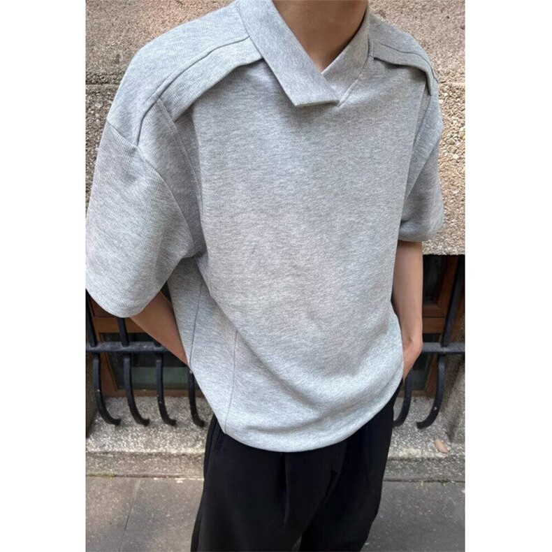 潮流百搭美式潮牌潮流宽松百搭休闲上衣简约原宿新款流行 T311图片