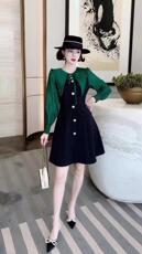 小清新连衣裙，女装连衣裙，天使公主