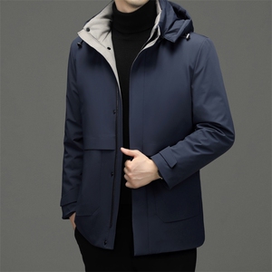 CSYR97700钱塘2020-2中年男士冬季厚款有帽时尚休闲羽绒服P320图片