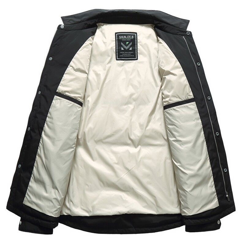 CH8626钱塘2020-2冬季新款商务休闲简约中年男士羽绒服P250,男装羽绒服,钱塘207-2
