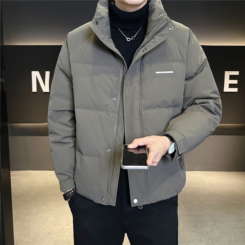 标50绒立领男士羽绒服冬季2025新款加厚冬装外套A313-3318-P205,男装羽绒服,电商A313