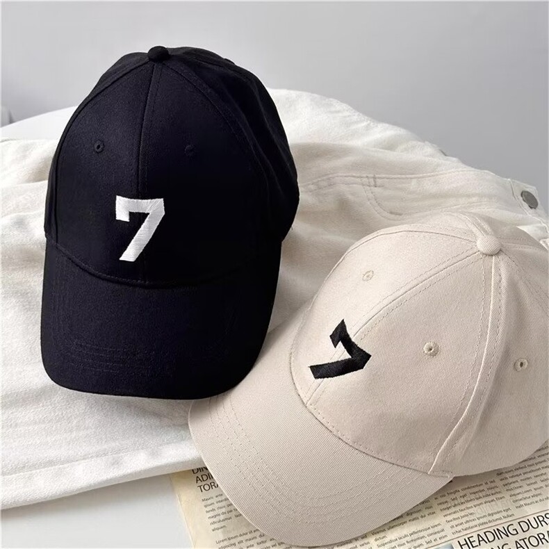 刺绣鸭舌帽7字MZ11P18,饰品帽子,星座1116-2