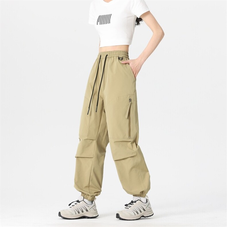 高街百搭工装裤女夏款束脚休闲裤户外徒步登山裤A406K3507特P48,男装休闲裤,星座309（原A406）