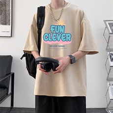 麂皮绒短袖t恤男大码半袖男大皂风JD82377-P25，男装T恤，电商A040