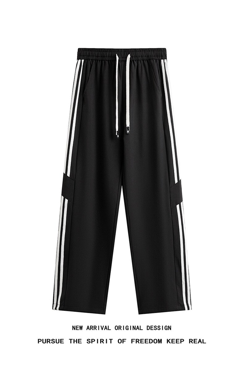 K212/特P35新款休闲裤男女宽松潮流大码直筒裤子春夏垂感速干长裤,男装休闲裤,电商基地A050