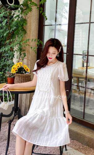 重工订珠连衣裙，女装连衣裙，天使公主