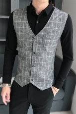 B216CS42加绒P65常规P55秋冬装男假两件衬衫格子加绒衬衣，男装衬衫，电商B216（原B302）