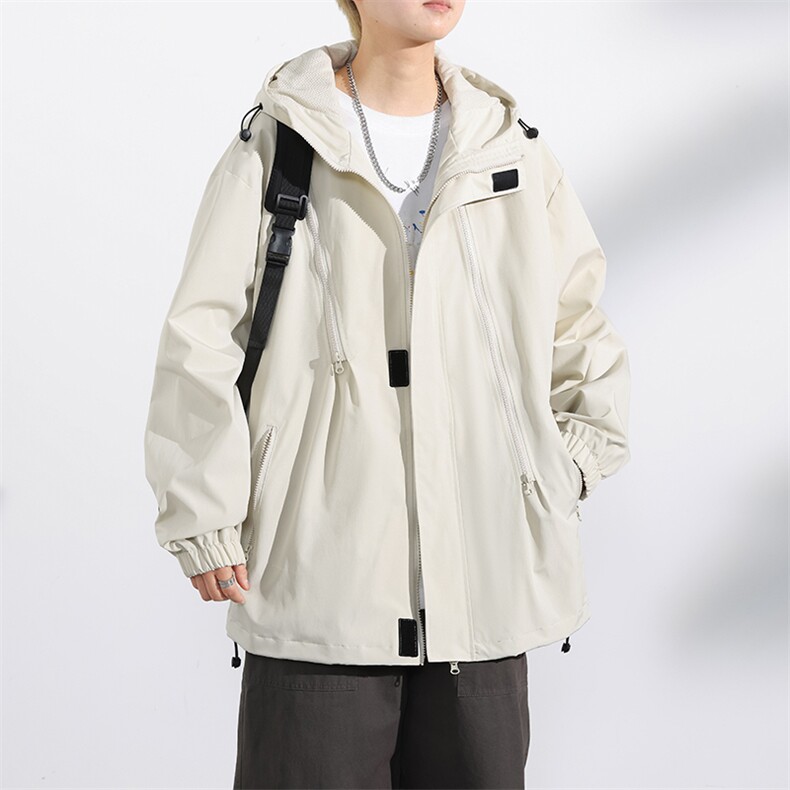 冲锋衣外套潮牌痞帅炸街男秋冬情侣防水山系夹克JK880-P50图片