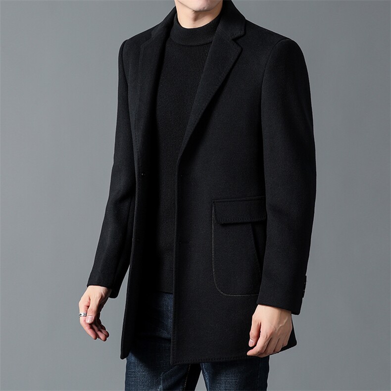 BEN22803钱塘2020-2中年男士冬季厚款商务休闲简约百搭西服P250,男装西服,钱塘207-2