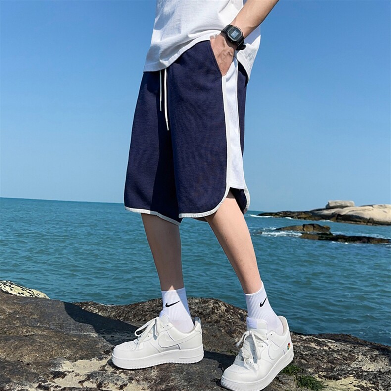 篮球短裤男运动宽松夏季潮牌男美式男休闲裤五分DK0633-P43,男装休闲裤,星座308B-2