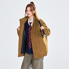 深度库存棉衣男宽松面包服立领加厚棉袄DSA157B-M8866-P80，男装棉衣，电商A157B
