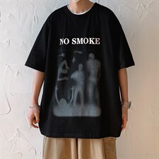 22年纯高品质新款重磅港风潮牌短袖宽松落肩T恤MT3516-P45，男装T恤，星座717