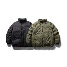 南夏乔装2025冬季新款纯色基础款立领棉服日系复古宽松面包服棉衣，男装棉衣，电商S006（B521）