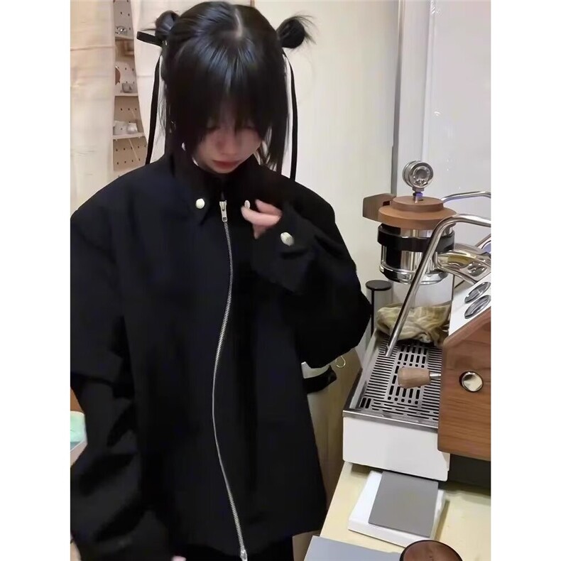 美式cleanfit西装外套男春秋潮牌高级感高街夹克小众L25955-P55图片