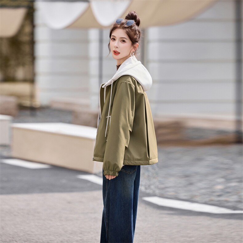 2025年时尚流行简约派克服保暖外套冬季上市,女装棉衣/棉服,涵亦佰惠