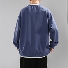 开春新款假两件卫衣男款美式外套小众设计春秋装MY02310-P58，男装卫衣，星座308B-1