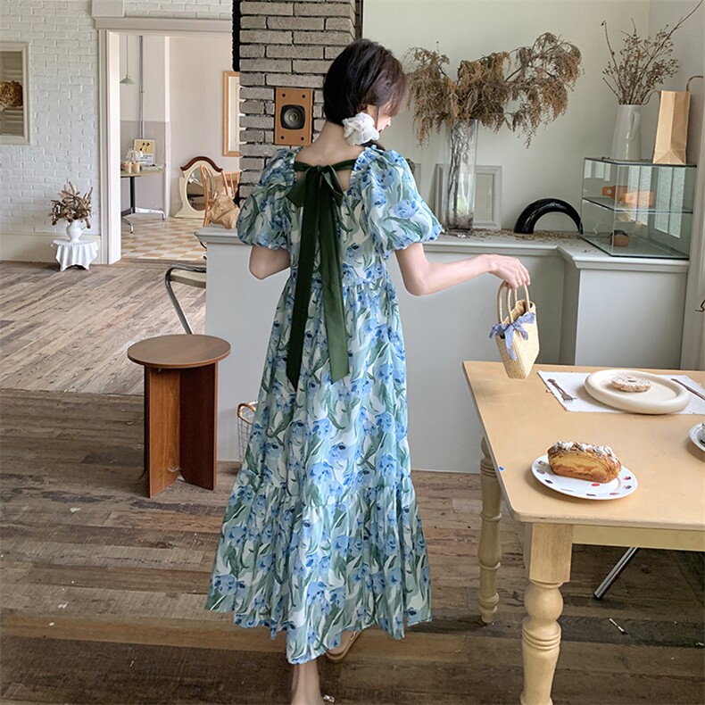 现货~！！！显白，好看数据款碎花连衣裙P115168,女装连衣裙,2C262