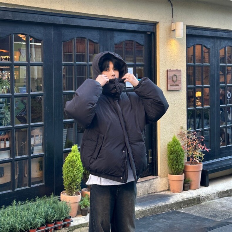816B-MF812-P125品质棉衣超暖蓬松连帽棉衣棉服,男装棉衣,星座816B