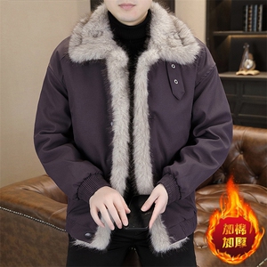 MA29-P120座山雕冬季新款加棉加厚帅气派克服宽松学生时尚棉服