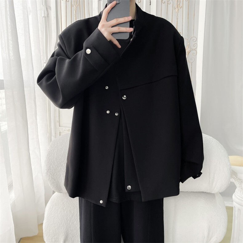 XF2607/P75春装新款现货新中式小西服男潮外套上衣图片