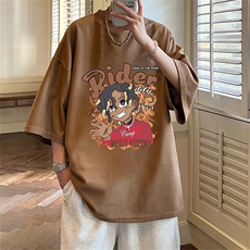 220g重磅华夫格港风短袖t恤男HT3068-P25控38，男装T恤，电商B370