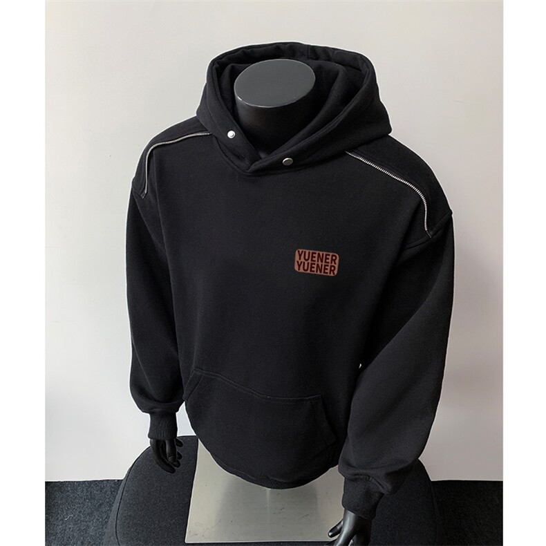 360克重磅图拉链华棉连帽卫衣【有货】C403A-WY25262LLJR-P85,男装卫衣,电商C403A