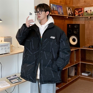 新款双面穿棉服宽松时尚港风青少年棉袄外套MY20815P-60图片