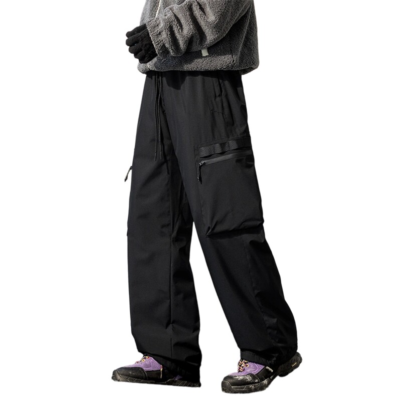 冬季加绒加厚保暖男士大码户外防水休闲棉裤K282-P60,男装棉衣,星座209