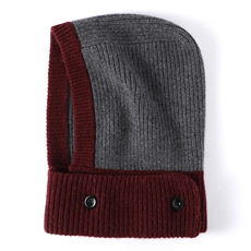 中灰色+安可拉红色