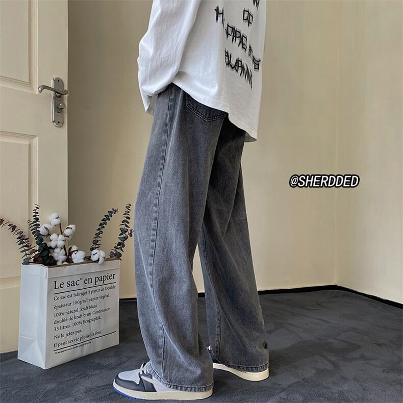 2023春季新款水洗做旧牛仔裤男经典长裤k5310-P45控58,男装牛仔裤,电商B315