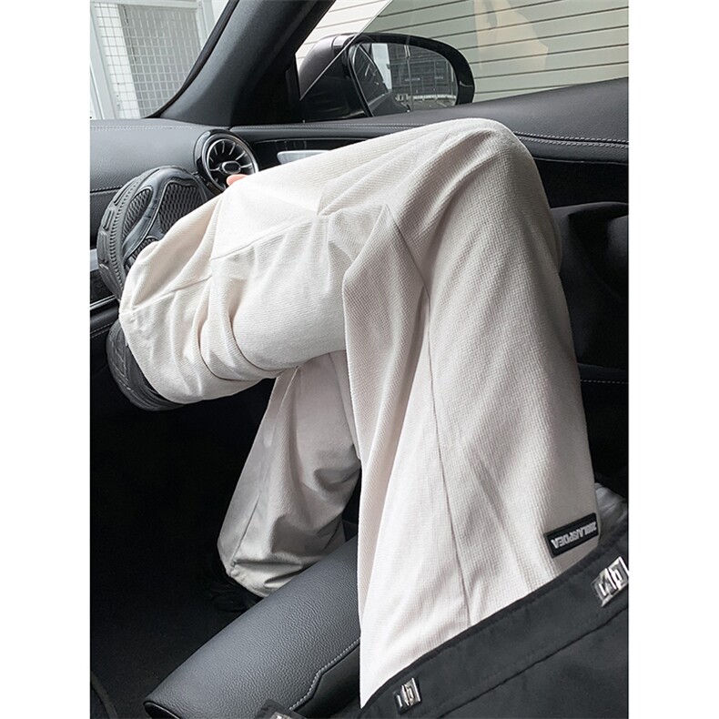 2025秋季新款美式垂感大码休闲裤A017K775P45,男装休闲裤,电商A017