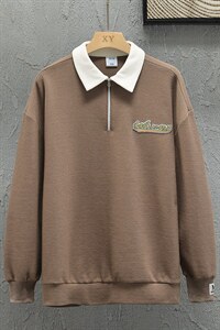 新款POLO衫灰墙挂拍华夫格休闲套头上衣PL3317-P39控68图片