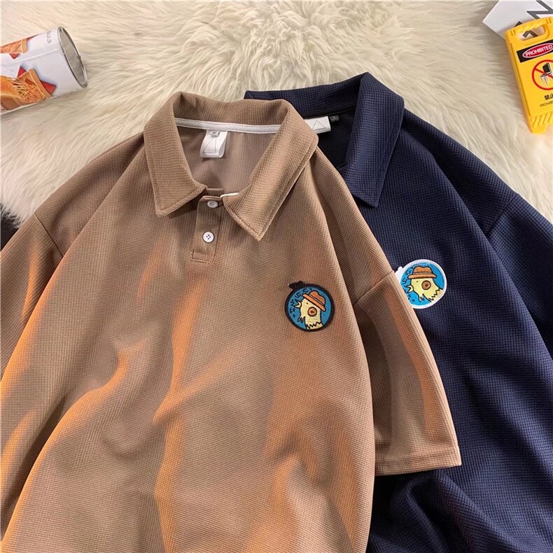 男夏季polo潮流时尚休闲短袖刺绣JQ05P30,男装Polo衫,星座1116-2